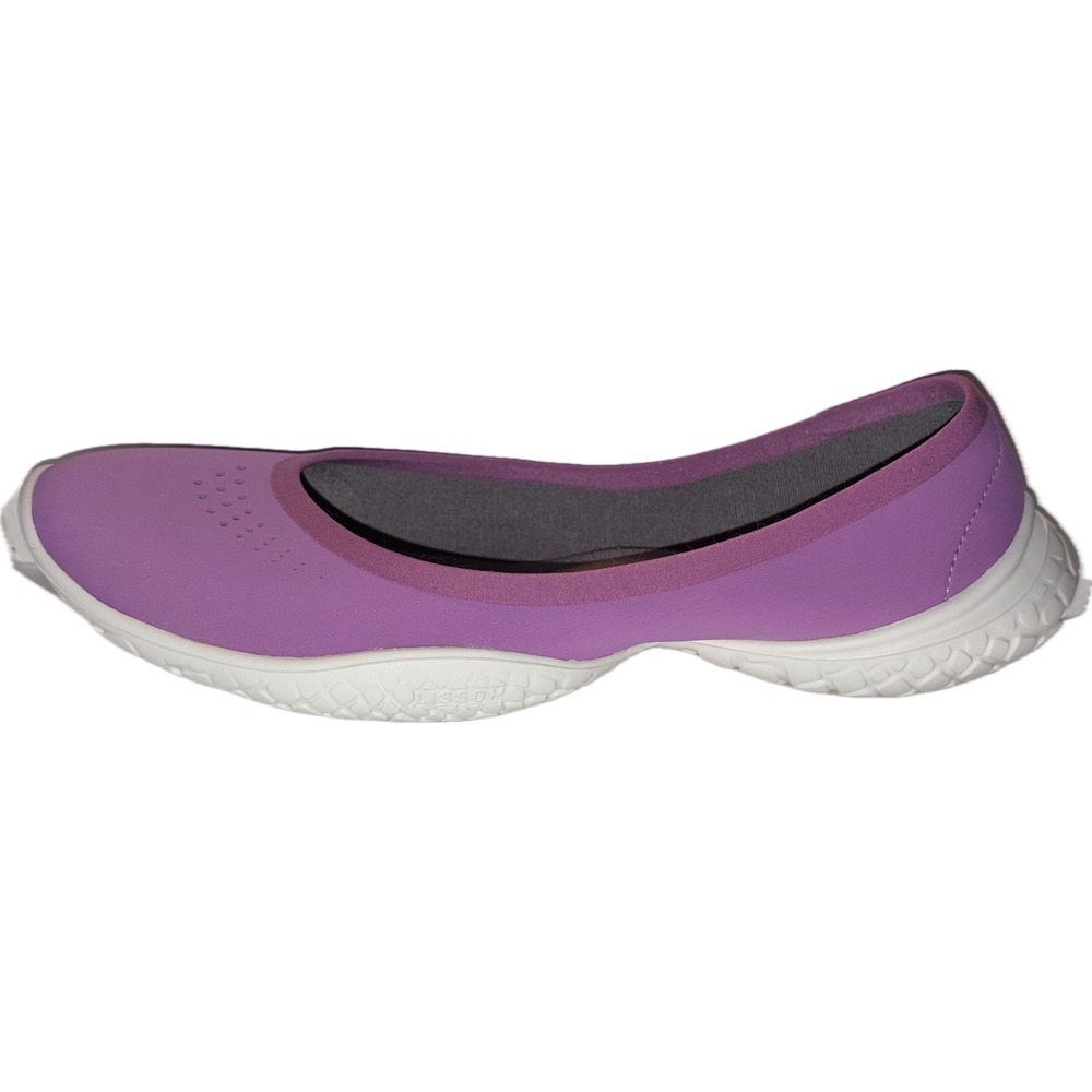 Lissom Orchid Purple Ballet Flat Sneaker Hybrid Athleisure Comfort Shoes 8.5